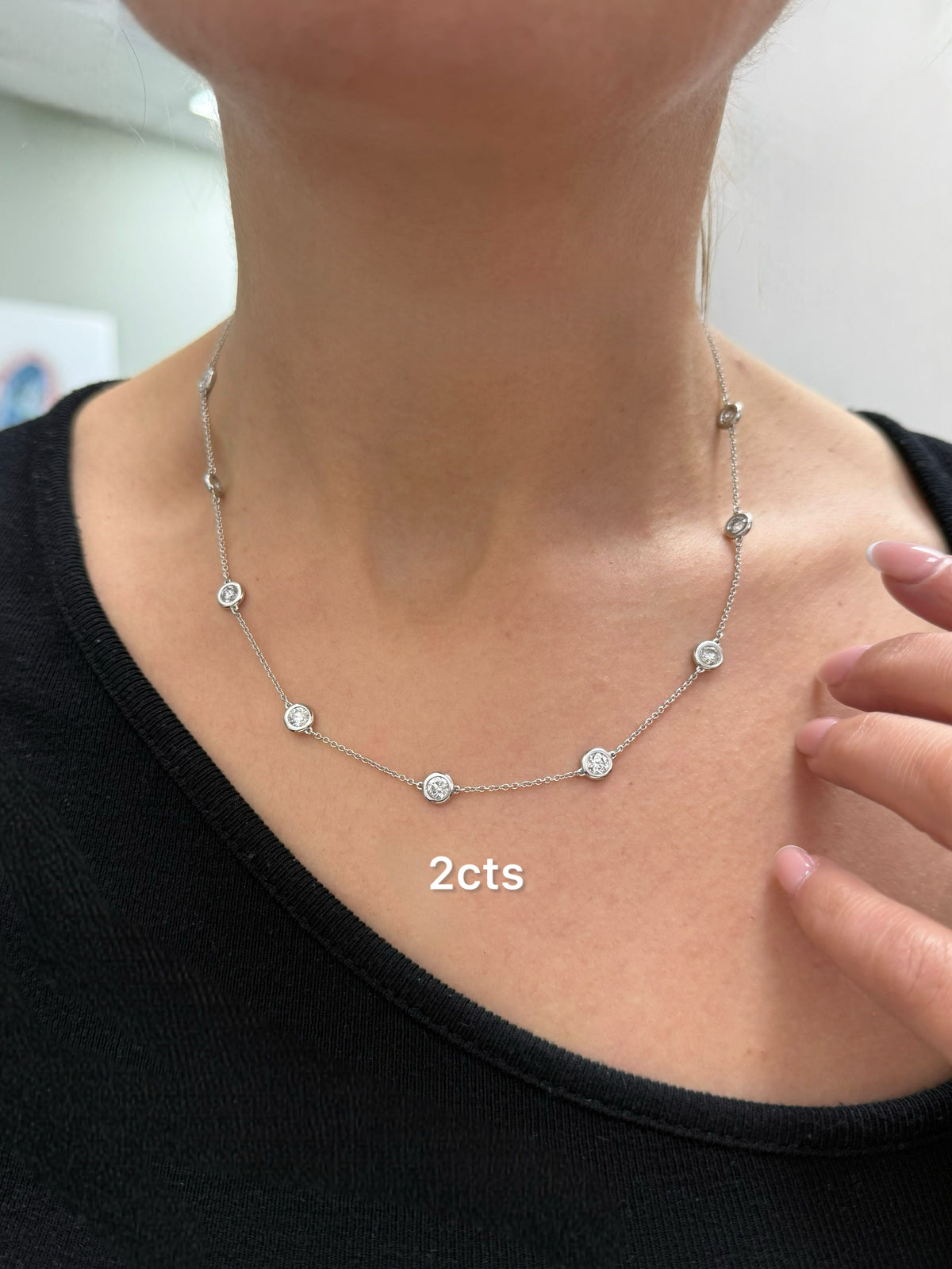 Lab-Grown Diamonds By The Yard Necklace