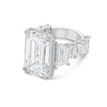 Lab-Grown Emerald Cut Diamond Fashion Ring