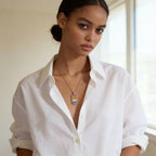 Pavé Dog Tag Necklace by AZ Essentials