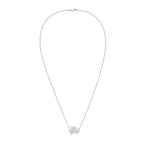 Multi-Shape Lab Grown Three Diamond Pendant