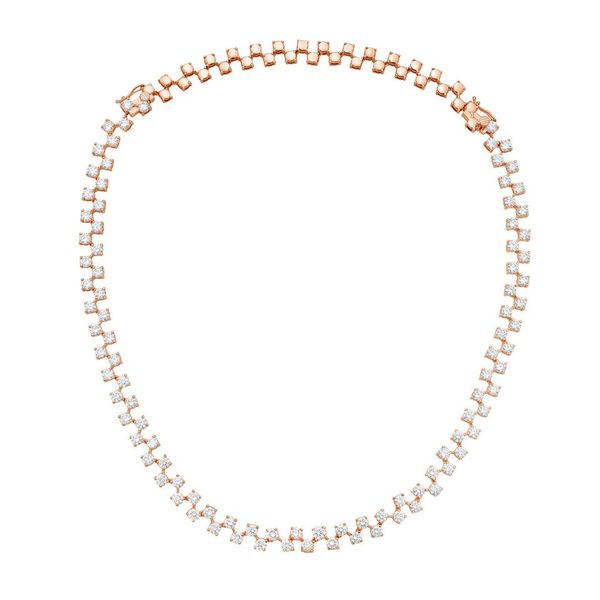Lab-Grown Floating Diamond Necklace