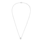 Lab-Grown Round Diamond Bezel Pendant
