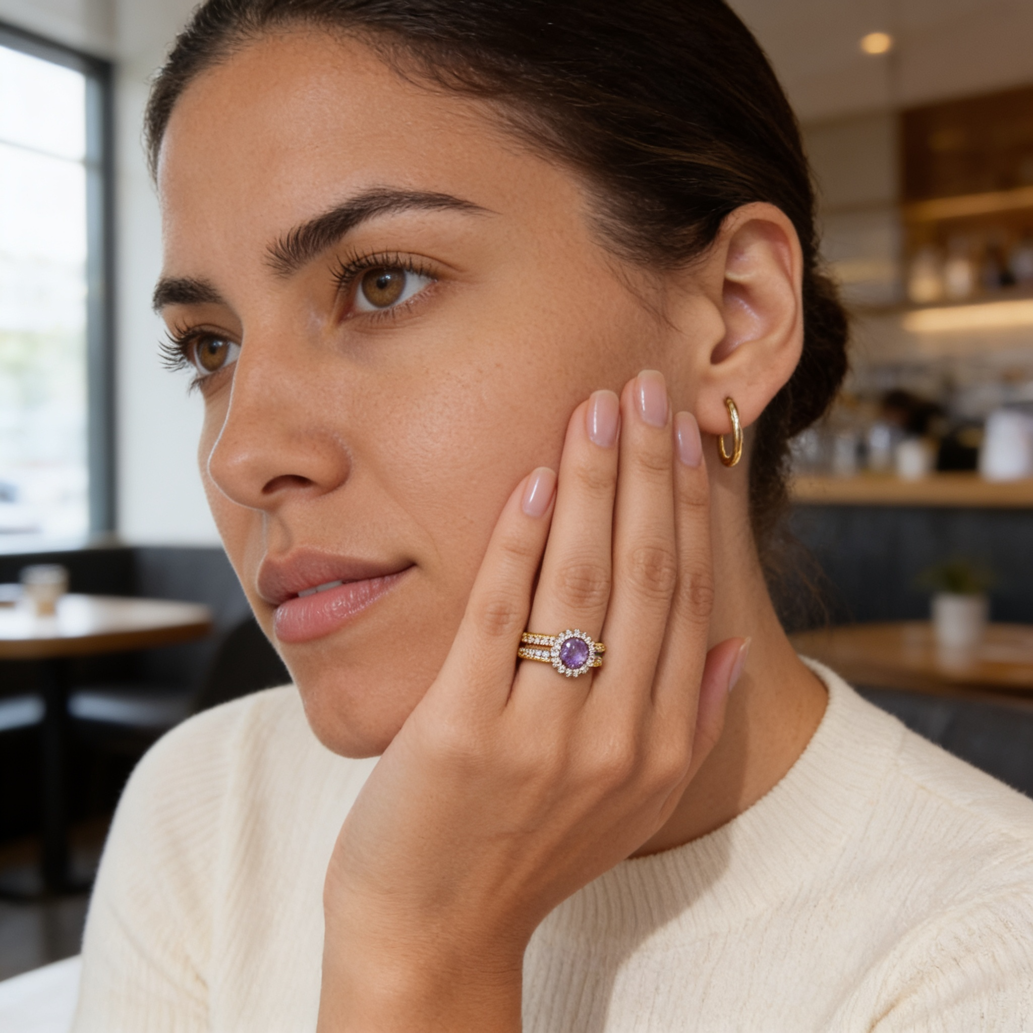 Violetta Crown Ring