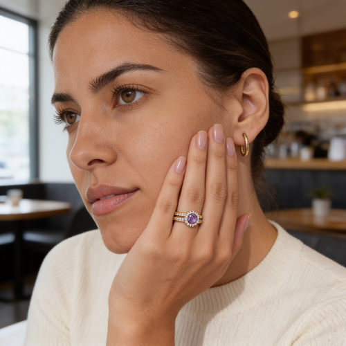 Violetta Crown Ring
