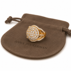 Pavé Dome Cocktail Ring by AZ Essentials